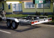 Boat carrier trailers