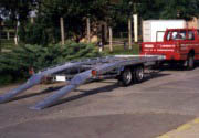 Car carrier trailers