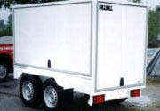 Closed cased trailers