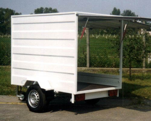 Close Closed cased trailers