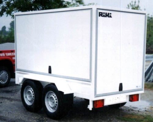 Close Closed cased trailers