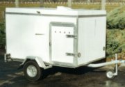 Dog carrier trailers