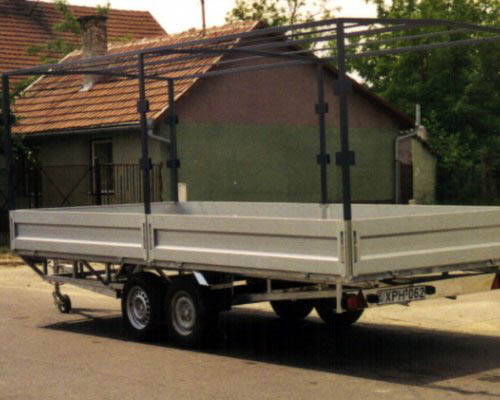 Close Dual axle trailers