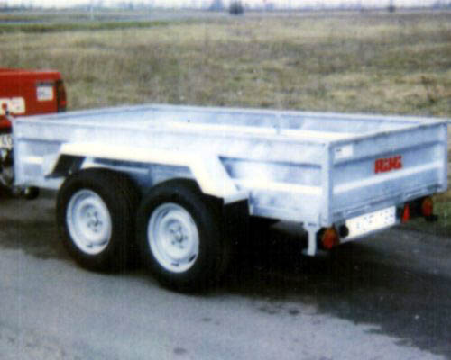 Close Dual axle trailers