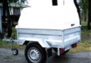 Plastic roofed trailers