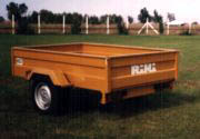 Single axle trailers