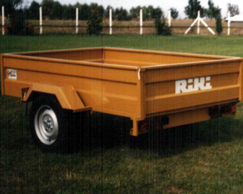 Close Single axle trailers